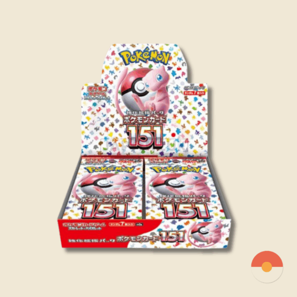 151 Booster Box - Kanto verlaten Pokémon in Scarlet & Violet style