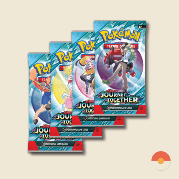 Journey Together Booster Pack – Trainer’s Pokémon duo kaarten